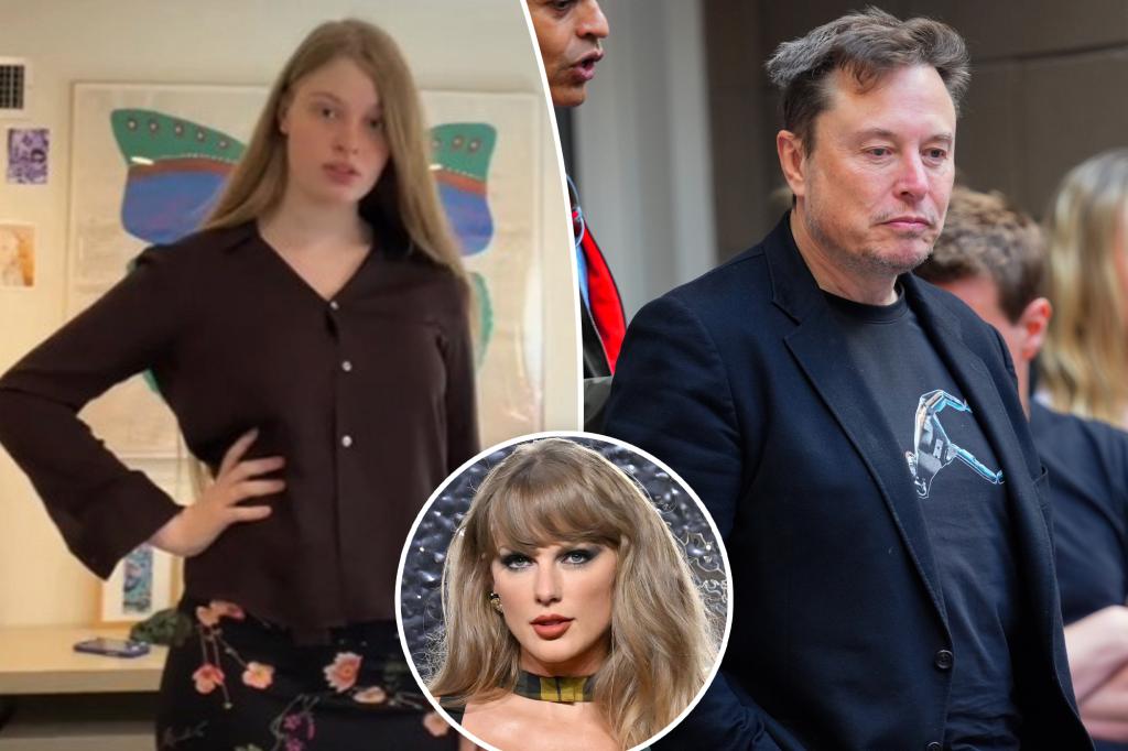 Elon Musk's daughter Vivienne calls dad a 'pervert' after proposing to Taylor Swift